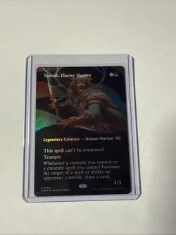 MTG Surrak, Elusive Hunter (Borderless) Tarkir: Dragonstorm Foil - Image 1