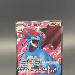 Salamence EX Pokemon Scarlet Violet Journey Together 177/159 Ultra Rare Full Art - Image 2
