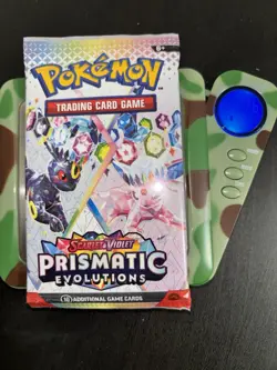 22.6g HEAVY Prismatic Evolutions Booster Pack Pokemon TCG -Umbreon Artwork NEW - Image 1
