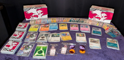 Pokemon White Flare ETB Lot | Promos, bulk, sleeves, dice, coins, pokeball holos - Image 1