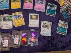 Pokemon White Flare ETB Lot | Promos, bulk, sleeves, dice, coins, pokeball holos - Image 3