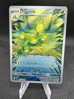 Leavanny 089/086 Illustration Rare SV: White Flare Pokemon TCG English NM - Image 1