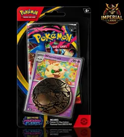 Pokemon TCG Mega Evolution Phantasmal Flames Single Pack Blister - Whimsicott - Image 1
