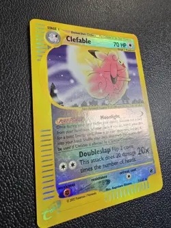 Clefable 71/165 Expedition Reverse Holo Rare Holo 2002 English Pokemon TCG - Image 2