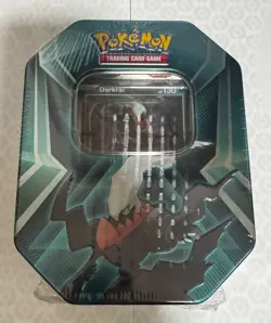 Pokemon TCG Darkrai Triple Whammy Collectors Tin Factory sealed - Image 1
