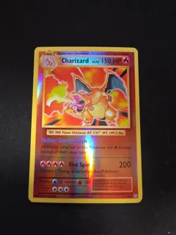 2016 Pokemon XY Evolutions Reverse Holo Charizard 11/108 NM - Image 1