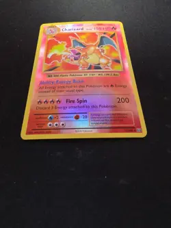 2016 Pokemon XY Evolutions Reverse Holo Charizard 11/108 NM - Image 2