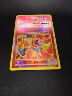 2016 Pokemon XY Evolutions Reverse Holo Charizard 11/108 NM - Image 3