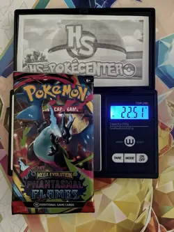 Very Heavy! 22.51g Pokemon TCG ME Phantasmal Flames Pack Sealed! - Image 1