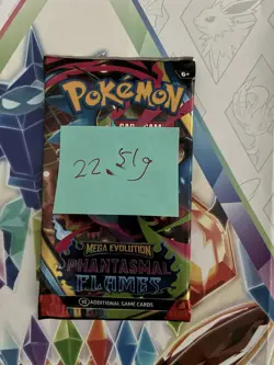 Very Heavy! 22.51g Pokemon TCG ME Phantasmal Flames Pack Sealed! - Image 2