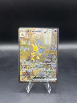 Pokemon Alakazam EX 201/165 Scarlet & Violet 151 Special Illustration Rare - Image 1