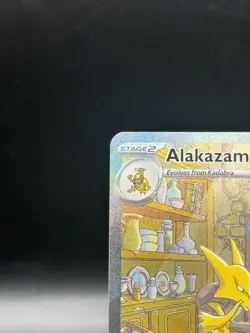 Pokemon Alakazam EX 201/165 Scarlet & Violet 151 Special Illustration Rare - Image 2