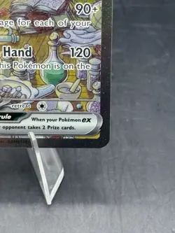 Pokemon Alakazam EX 201/165 Scarlet & Violet 151 Special Illustration Rare - Image 5