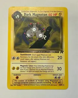 Dark Magneton 28/82 Rare Team Rocket Pokemon Near Mint NM FREE SHIPPING! - Image 1