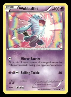 Wobbuffet 67/162 UC BREAKthrough LP Pokemon - Image 1