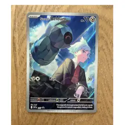 Pokemon Steven's Beldum 207 Sv: Scarlet & Violet Promo Full Art English - Image 1