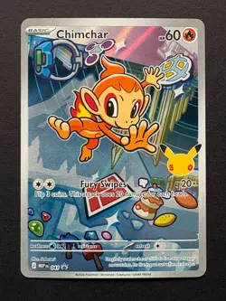 Pokemon Mega Evolution Promos - Chimchar First Partner Black Star Promo #041 - Image 1