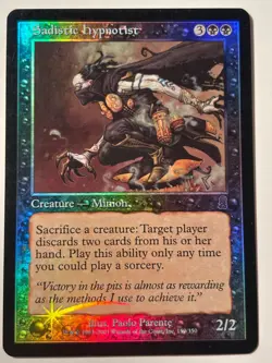 SADISTIC HYPNOTIST uncommon foil ODYSSEY Magic the Gathering LP/NM - Image 1