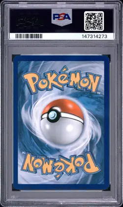 2013 POKEMON BLACK & WHITE PLASMA FREEZE #2 KAKUNA-REVERSE FOIL PSA 8 - Image 2