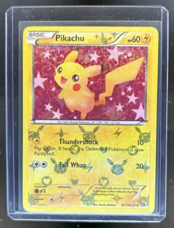 2013 Pokemon Black & White Legendary Treasures Pikachu Radiant #RC07/RC25 - Image 1