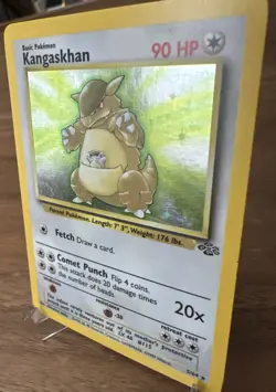 Kangaskhan 5/64 Holo Rare Jungle Pokemon - Image 2