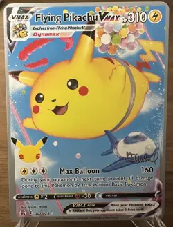 Flying Pikachu Vmax 007/025 Pokemon World Championships Celebrations - Image 1