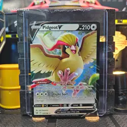 Pidgeot V Lost Origin Ultra Rare Pokemon TCG 137/196 Sword & Shield - Image 1
