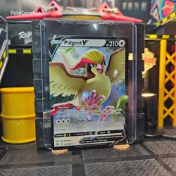 Pidgeot V Lost Origin Ultra Rare Pokemon TCG 137/196 Sword & Shield - Image 3