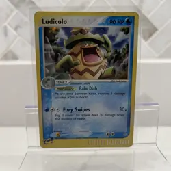 Pokemon TCG Ludicolo Black Star Promo #020 E-Reader 2004 Holo (A8) - Image 1