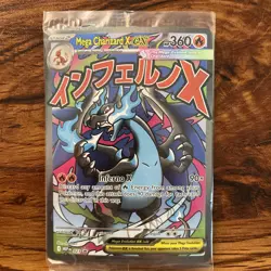 Pokemon TCG Sealed Mega Charizard X EX 023 & Oricorio Ex 024 Promo Sealed - Image 1