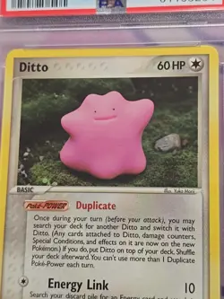 Pokemon Ditto 35/113 Delta Species Uncommon Regular PSA 9 2005 RARE POP 53 - Image 2