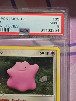 Pokemon Ditto 35/113 Delta Species Uncommon Regular PSA 9 2005 RARE POP 53 - Image 3