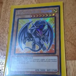 Konami Yu-Gi-Oh! Blue-Eyes White Dragon BLMM-EN001 1st Ed Secret Rare Holo - Image 1