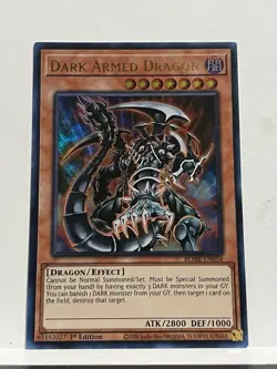 Dark Armed Dragon BLMR-EN054 Ultra Rare NM 1st Edition Yugioh TCG - Image 1
