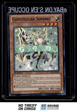 1996 YuGiOh 1st Edition Constellar Sombre #LTGY-EN093 - Image 1