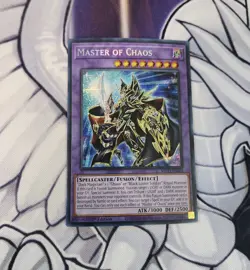 Yu-Gi-Oh! Prismatic Secret Rare 1st ed - MASTER OF CHAOS - MP23-EN018 -NM - Image 1