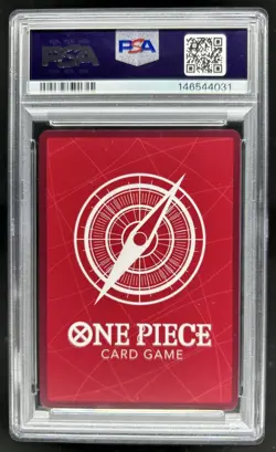 2025 One Piece Carrying On His Will Gol D. Roger Leader Alt Art #OP13-003 PSA 10 - Image 2