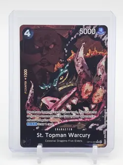 ST. TOPMAN WARCURY 2025 ONE PIECE CARRYING ON HIS WILL RARE ALT OP13-089 Q4444 - Image 1