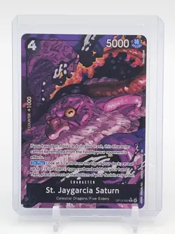 ST. JAYGARCIA SATURN 2025 ONE PIECE CARRYING ON HIS WILL RARE ALT QP13-083 Q4444 - Image 1