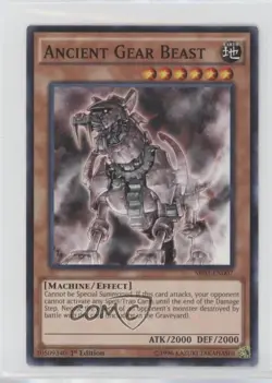 Ancient Gear Beast 1st Ed. YuGiOh Machine Reactor Structure Deck #SR03-EN007 - Image 1