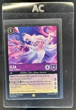 2023 Disney Lorcana The First Chapter Elsa - Spirit of Winter #42/204 - Image 1