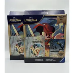 Fabled Disney Lorcana collection starter set Tinker bell promo. Lot of 2 NEW! - Image 1