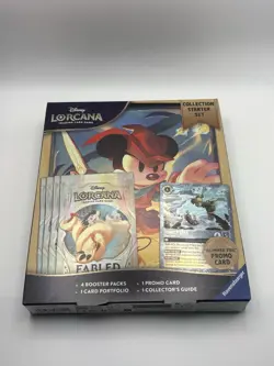 Fabled Disney Lorcana collection starter set Tinker bell promo. Lot of 2 NEW! - Image 4
