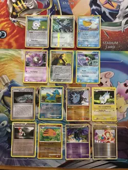 Vintage Pokemon Card Lot Reverse Holo Fire Gastly Dialga - Image 1