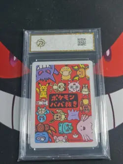 2019 Pokemon Rookidee Playing Card Japanese Old Maid -P gold 10 - Image 2