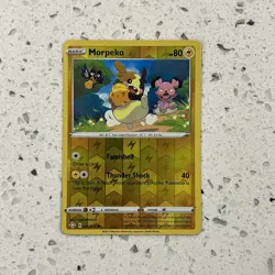 Morpeko 036/072 NM Reverse Holo Shining Fates Near Mint Foil Pokemon Card 36/72 - Image 1