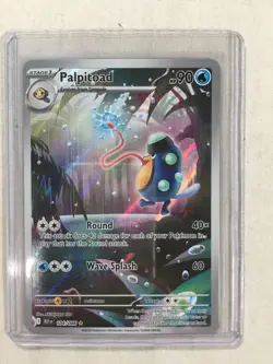 Palpitoad 104/086 Scarlet & Violet Black Bolt Pokemon Card - Image 1