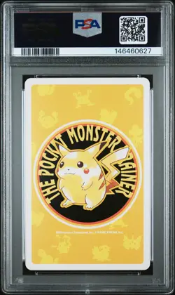 1998 POKEMON YELLOW VERSION PLAYING CARDS JOKER PROFESSOR OAK PSA 10 - Image 2