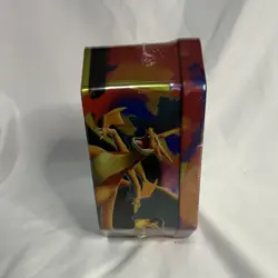 Pokemon Trading Card Game Mega Charizard Metal Tin - Charizard X/Y EX - Image 3