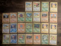 Lot Of 25 Vintage Base Set 2 Pokemon Cards Lot 64 - Image 1